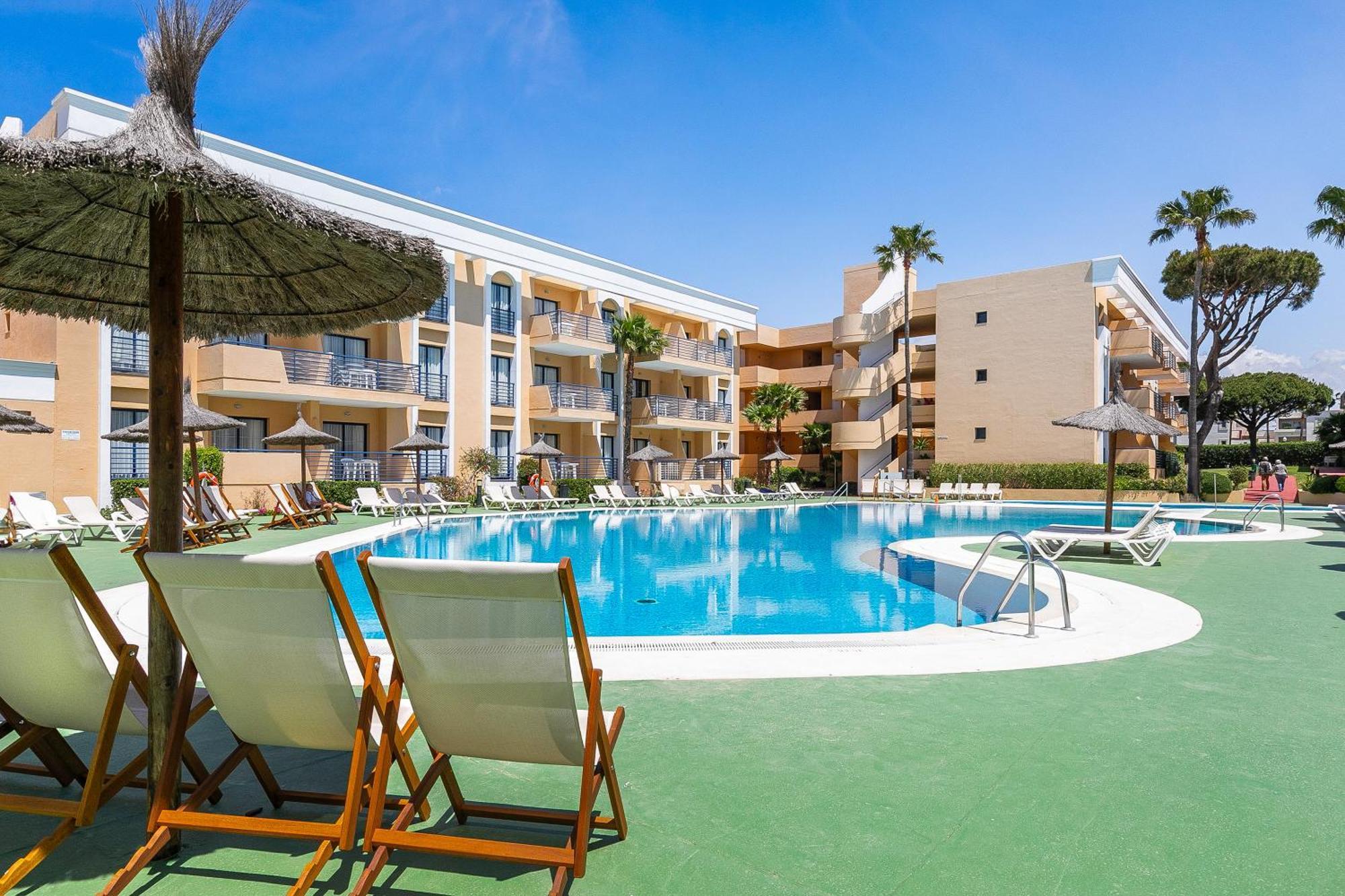 Sol Sancti Petri Aparthotel Chiclana de la Frontera Exterior foto